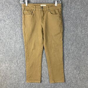 Stitches & Rivets Jeans Men's‎ 30x30 Denim Stretch Brown Cotton